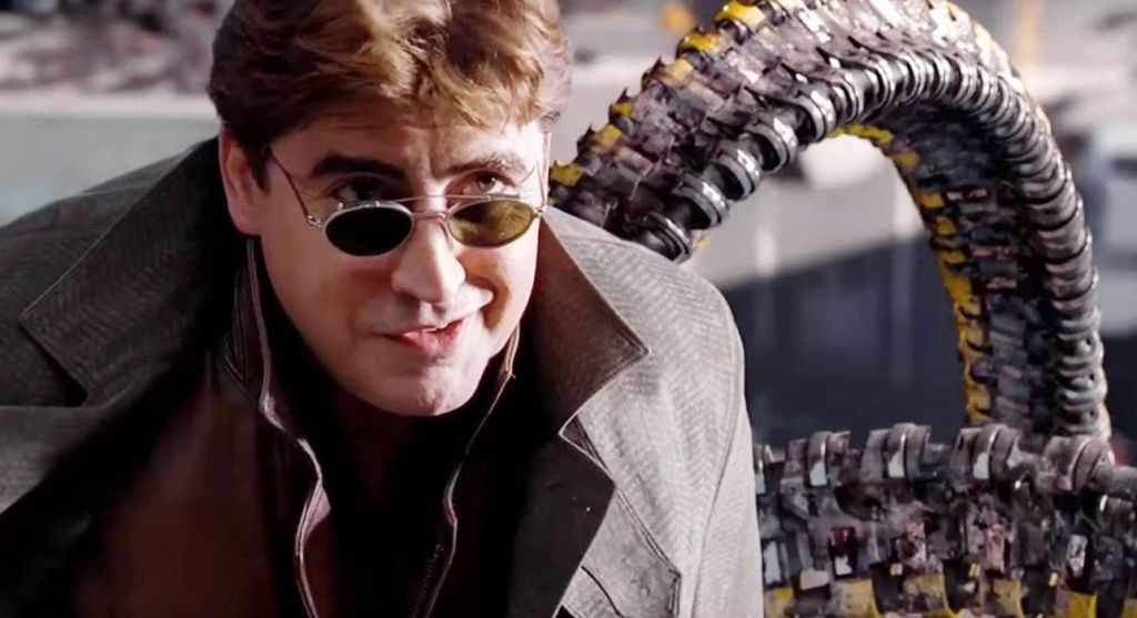 Alfred Molina as Doc Ock in Spider-Man 2
