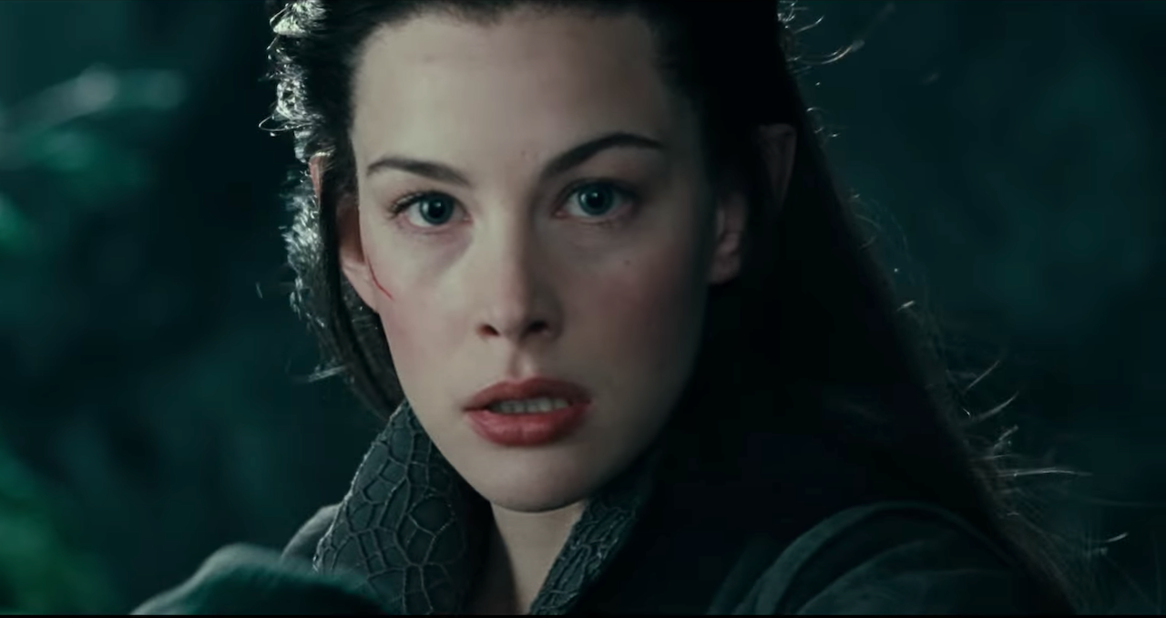 Liv Tyler as Arwen, lord of the rings, liv tyler, movie, arwen, black, elf  princess, HD wallpaper | Peakpx