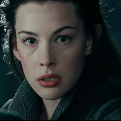 Arwen saying come and claim him in Fellowship of the Ring