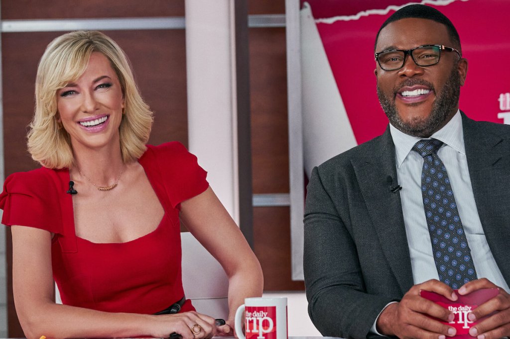 Cate Blanchett and Tyler Perry in Don't Look Up