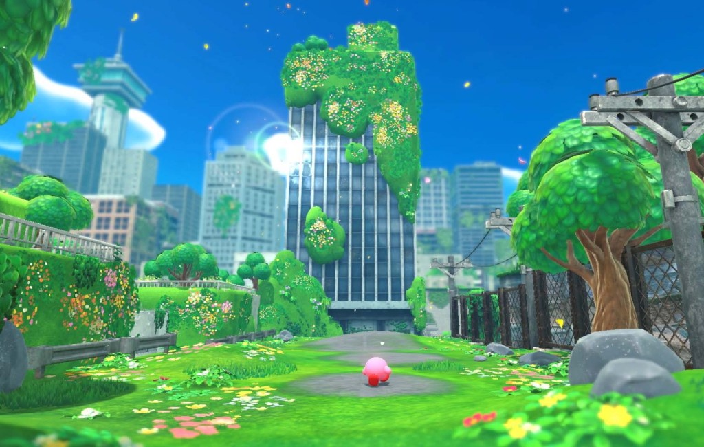 Kirby and the Forgotten Land 2022 game