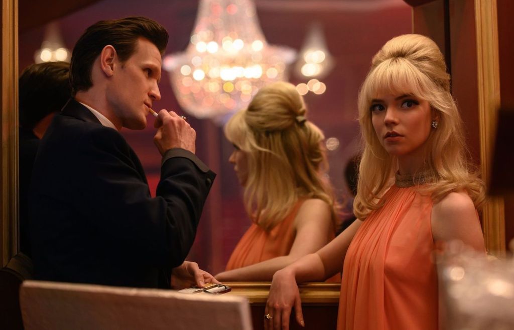 Matt Smith and Anya Taylor-Joy in Last Night in Soho