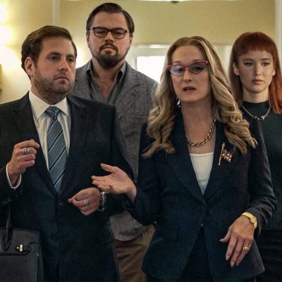 Meryl Streep, Jonah Hill, and Leonardo DiCaprio in Don't Look Up Cast