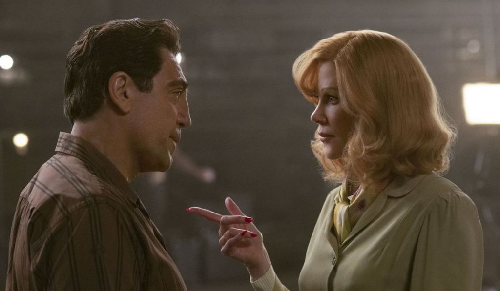 Nicole Kidman and Javier Bardem in Being the Ricardos