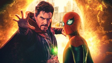 Peter and Doctor Strange in Spider-Man No Way Home Post Credits