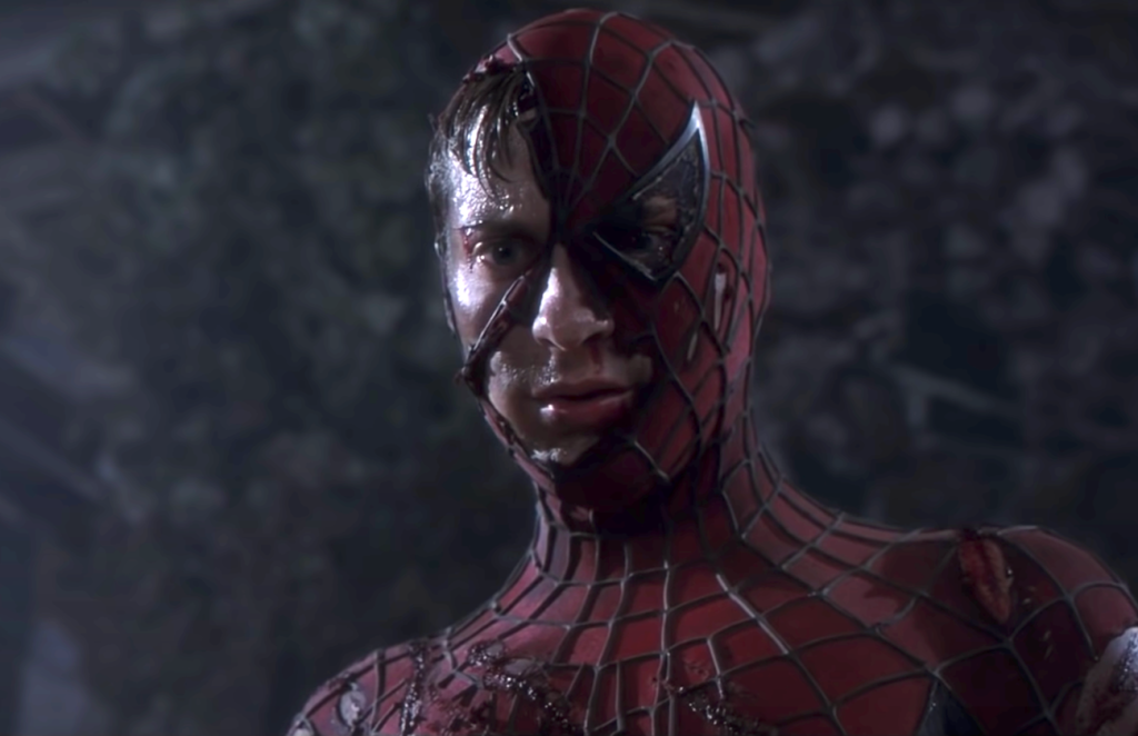 Tobey Maguire as Spider-Man