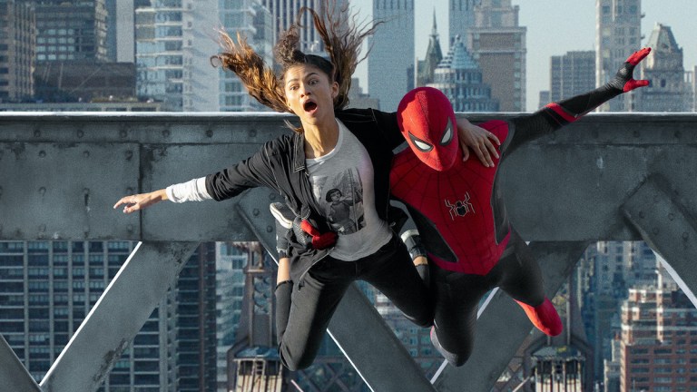 Tom Holland and Zendaya in Spider-Man No Way Home