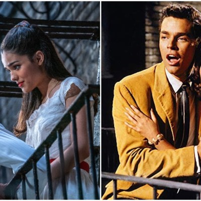 Tony and Maria in West Side Story 2021 versus 1961