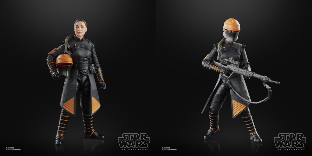 The Book of Boba Fett; Star Wars Black Series Fennec Shand figure.