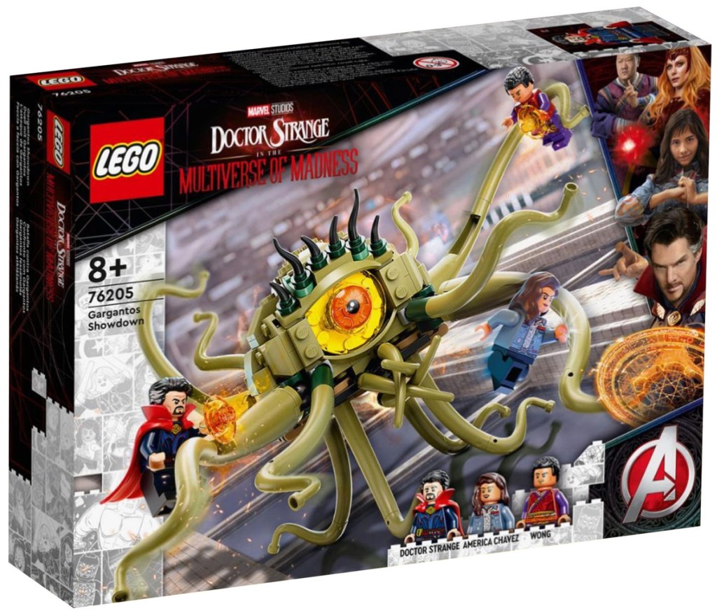 LEGO Doctor Strange in the Multiverse of Madness Gargantos Showdown set.
