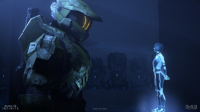 Halo Infinite Master Chief Cortana