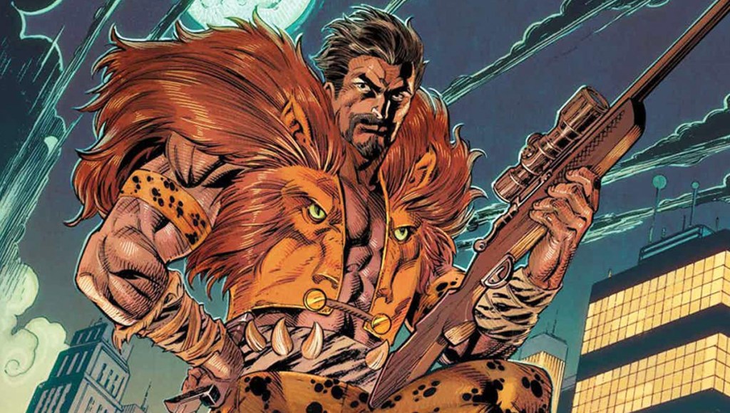 Kraven on the cover of Marvel's Venom Vol.1 #157.