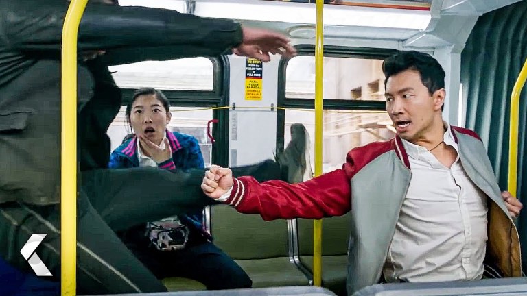 Bus Fight Scene from Shang-Chi