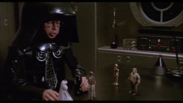 Rick Moranis as Dark Helmet in Spaceballs