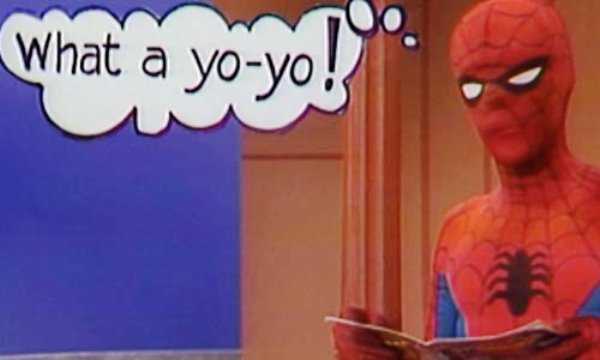 Danny Seagren as Spider-Man on The Electric Company