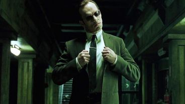 The Matrix Agent Smith Hugo Weaving