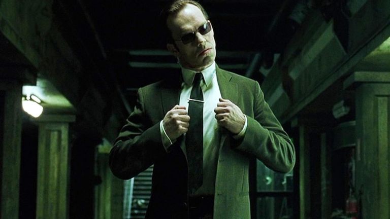 The Matrix Agent Smith Hugo Weaving