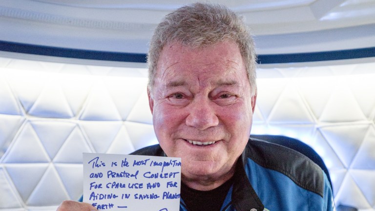 William Shatner Blue Origin