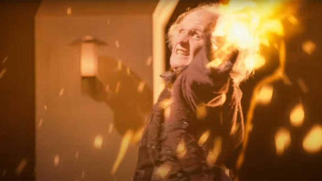 Doctor Who Time of the Doctor regeneration scene