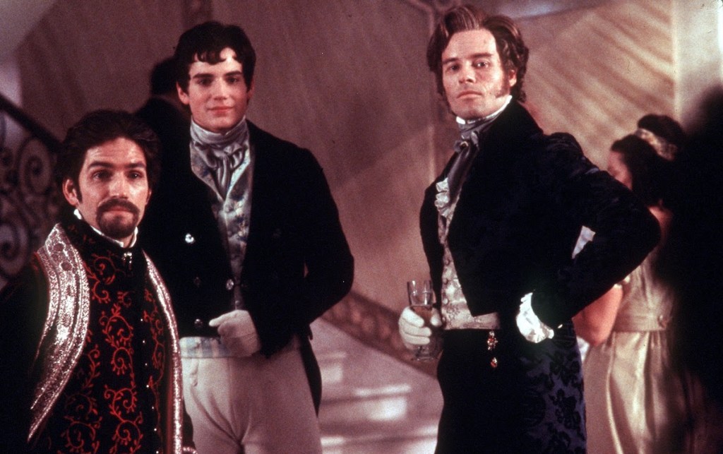 Jim Caviezel and Guy Pearce in The Count of Monte Cristo