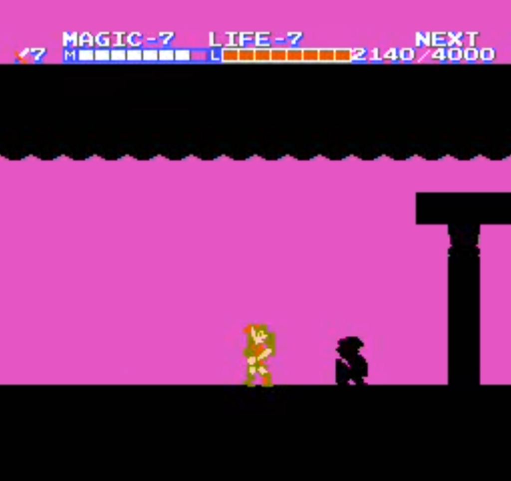 Zelda II: The Adventure of Link NES RPG