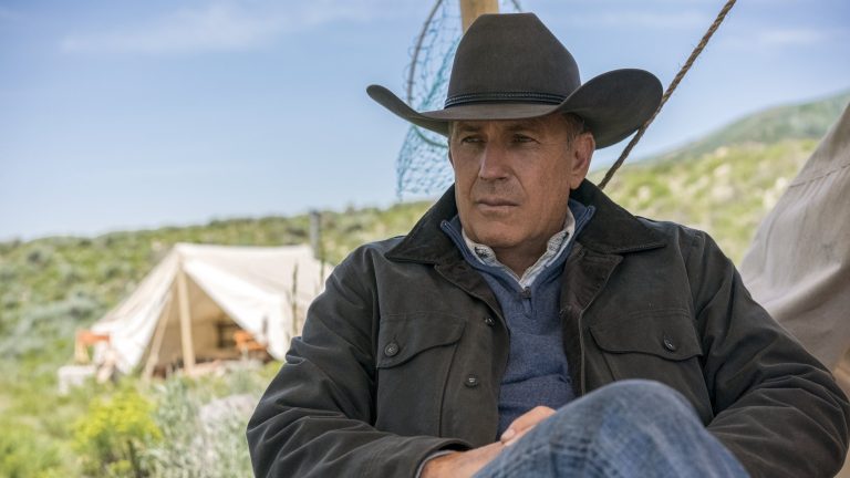 Kevin Costner as John Dutton in Yellowstone Season 4