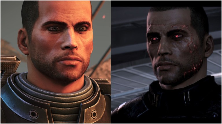 Mass Effect Paragon and Renegade