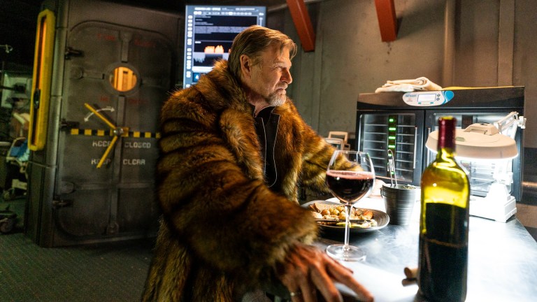 Sean Bean as Mr. Wilford in Snowpiercer season 3 episode 1