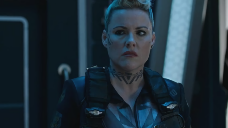 Kathleen Robertson as Rosenfeld in The Expanse