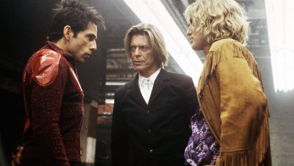 David Bowie and Ben Stiller in Zoolander