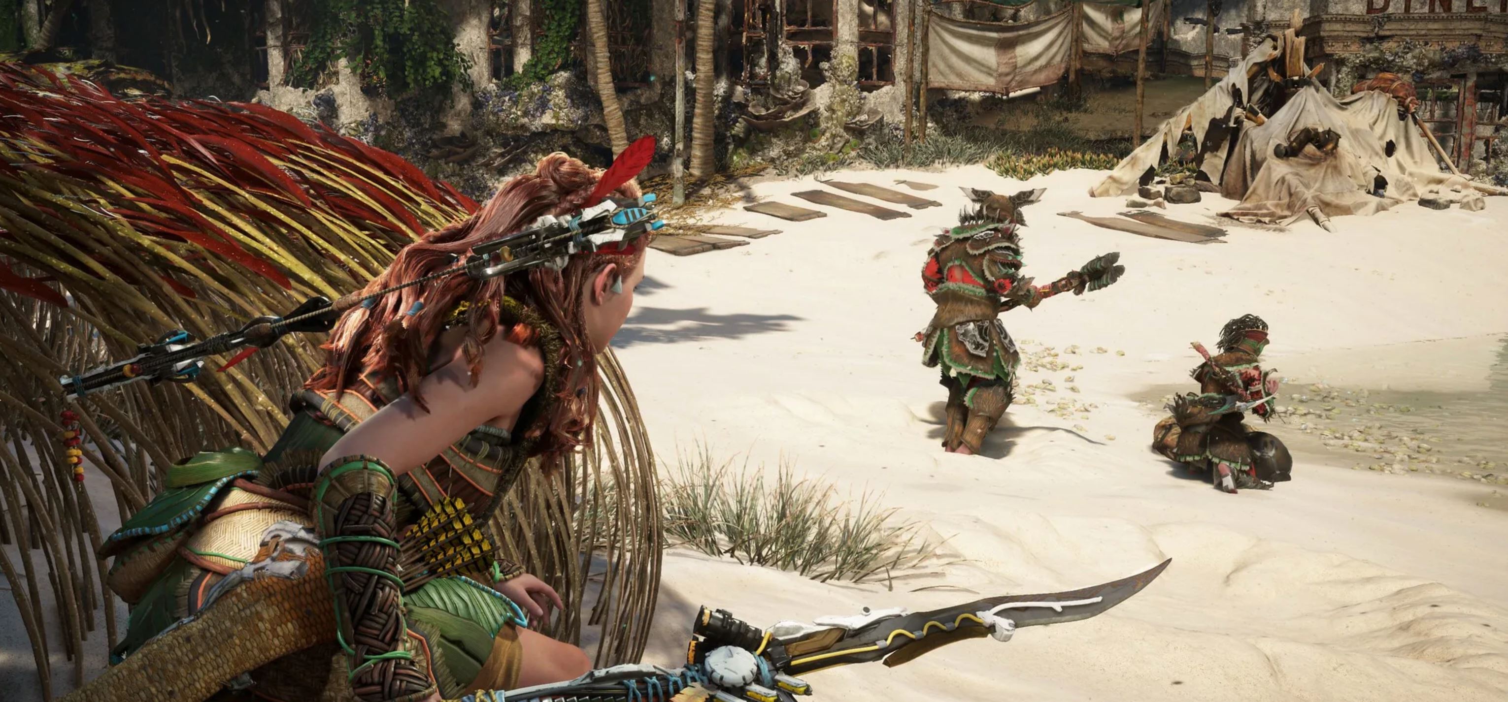 Horizon Forbidden West shows off new armor and new machines in new