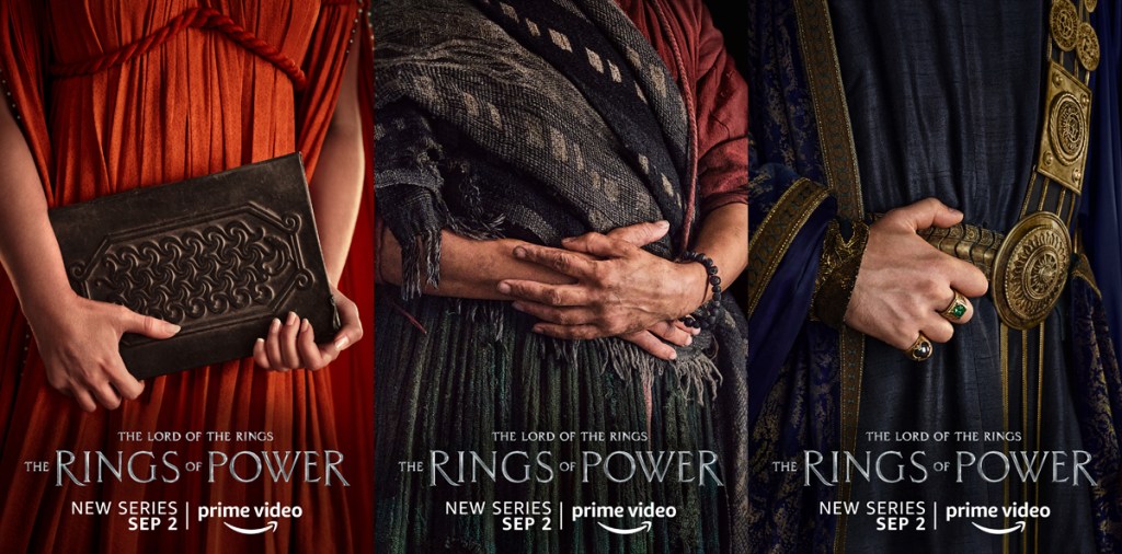 Character Posters For 's The Lord of the Rings: The Rings of Power —