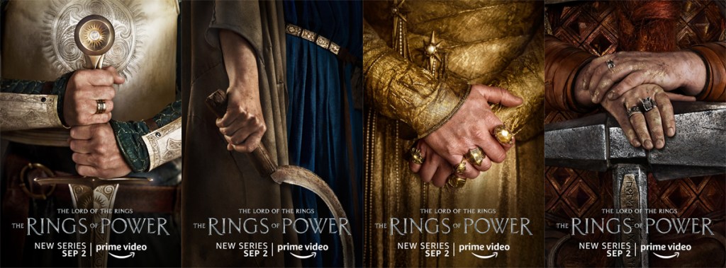 Lord of the Rings: The Rings of Power - More Than 20 Character Posters  Revealed