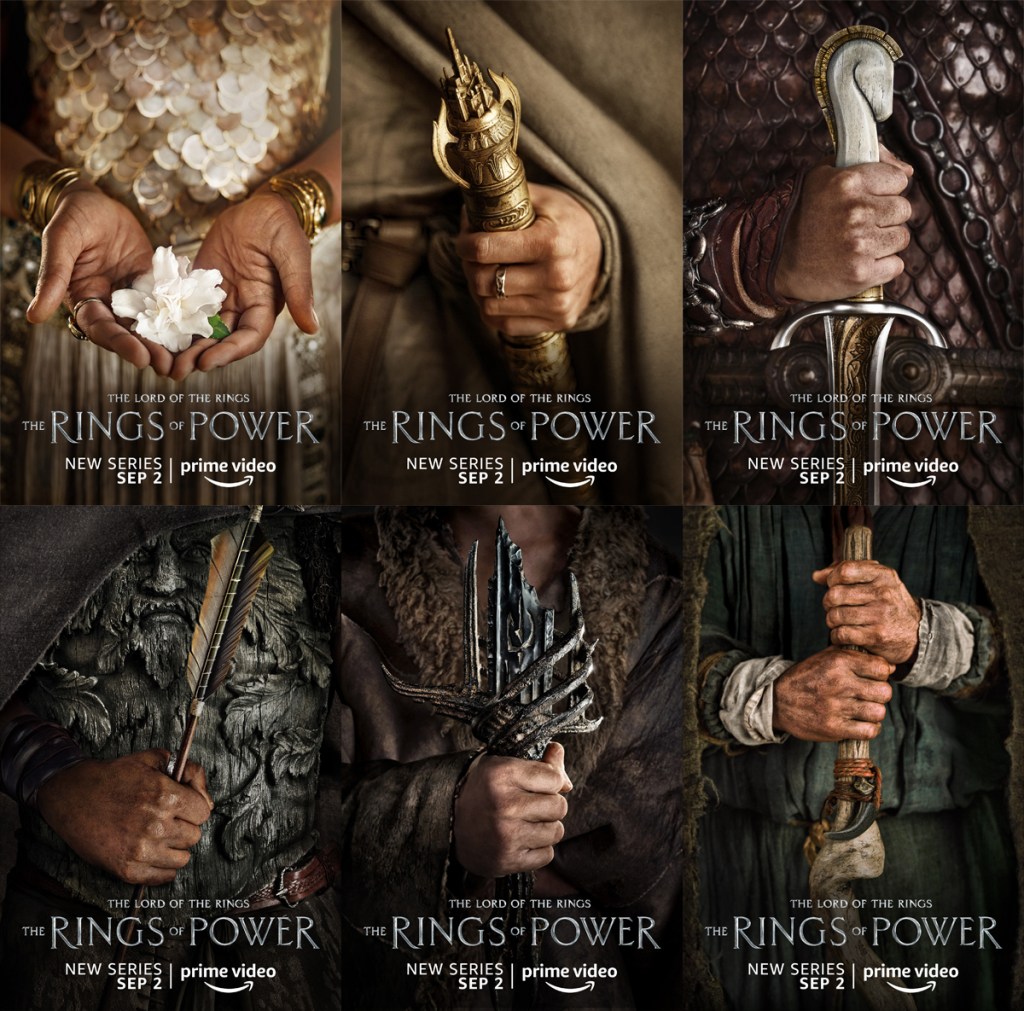 Lord of the Rings: The Rings of Power - Who's Who In The Character Posters? | Den of Geek