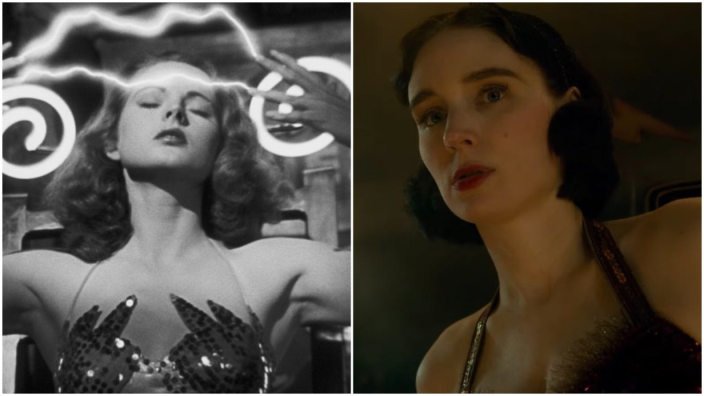 Molly in Nightmare Alley 2021 vs 1947