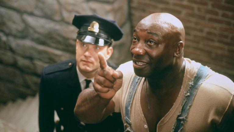 Tom Hanks and Michael Clarke Duncan in The Green Mile