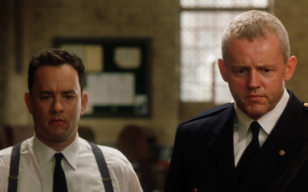 Tom Hanks and David Morse in The Green Mile