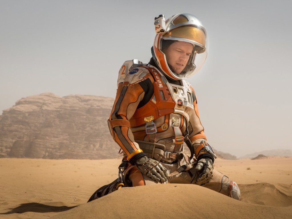 Matt Damon in The Martian