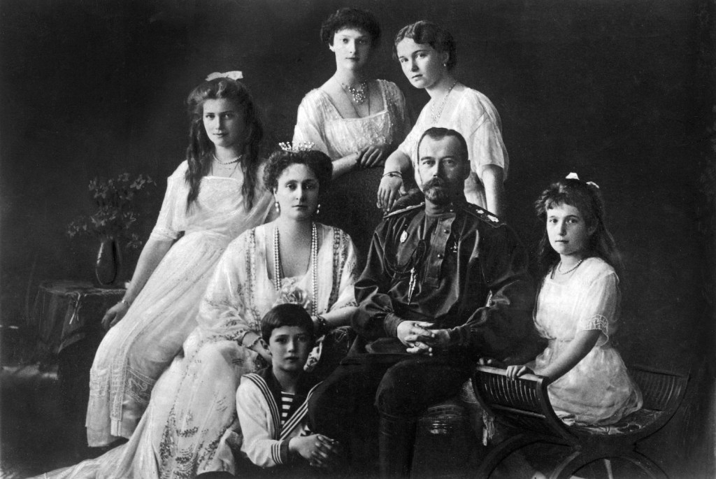 Tsar Nicholas Ii Of Russia With His Family