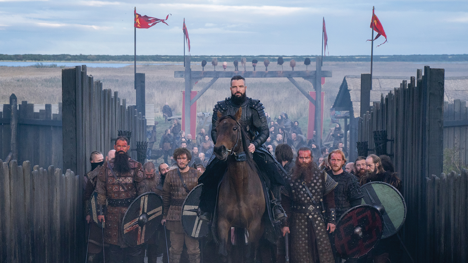 Bradley Freegard on Taking Up the Crown as King Canute in Vikings: Valhalla