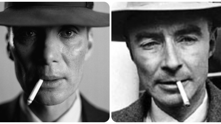 Cillian Murphy as Oppenheimer