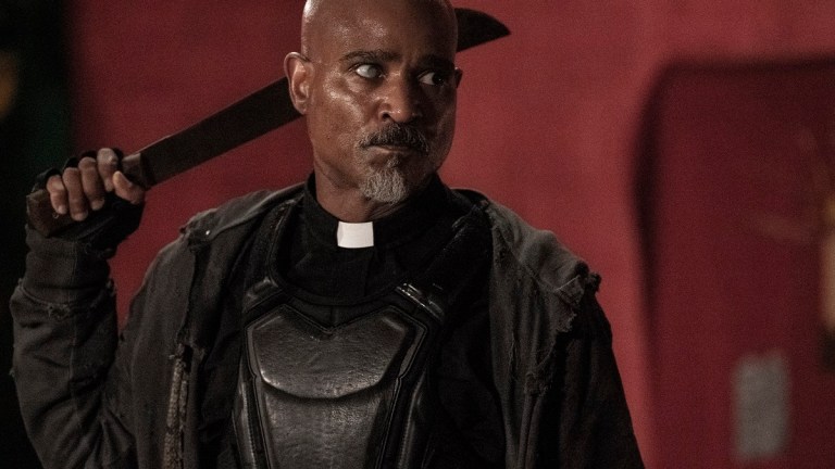 Seth Gilliam as Father Gabriel Stokes on The Walking Dead.