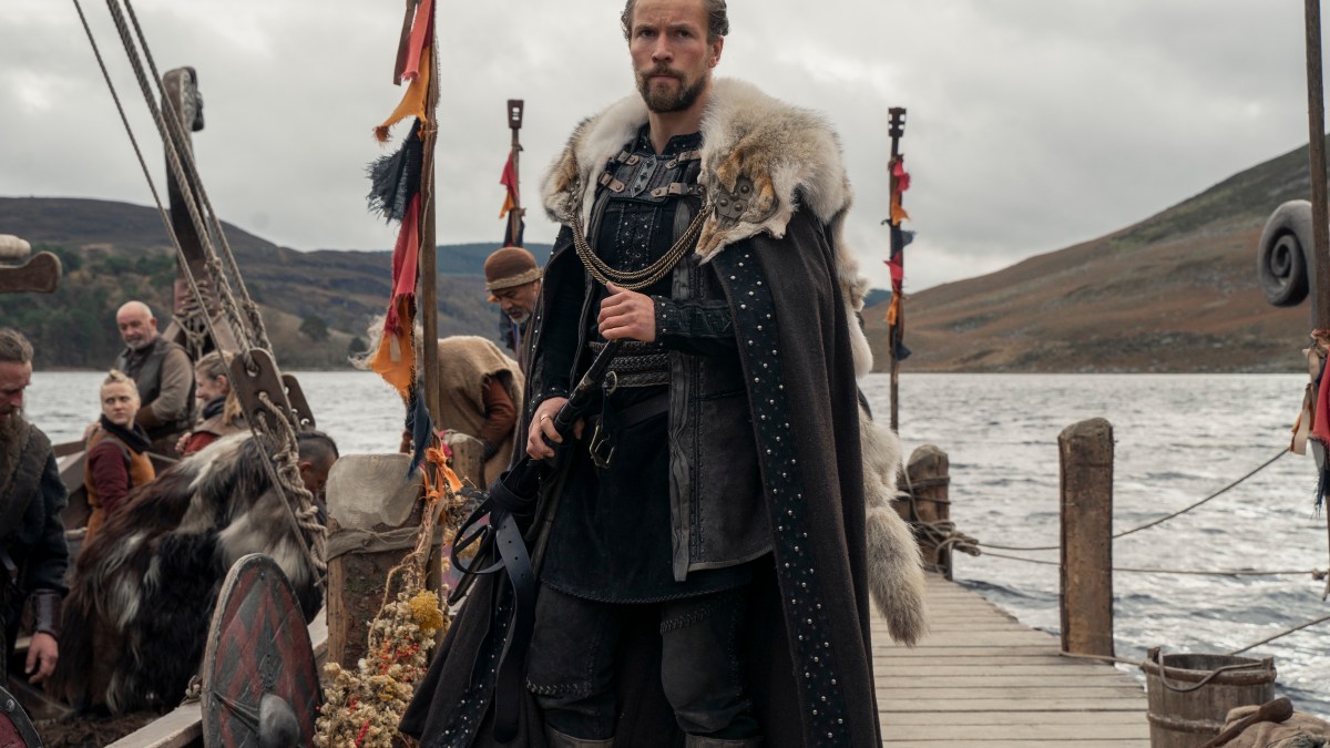 Leo Suter as Harald Sigurdsson in Vikings: Valhalla on Netflix