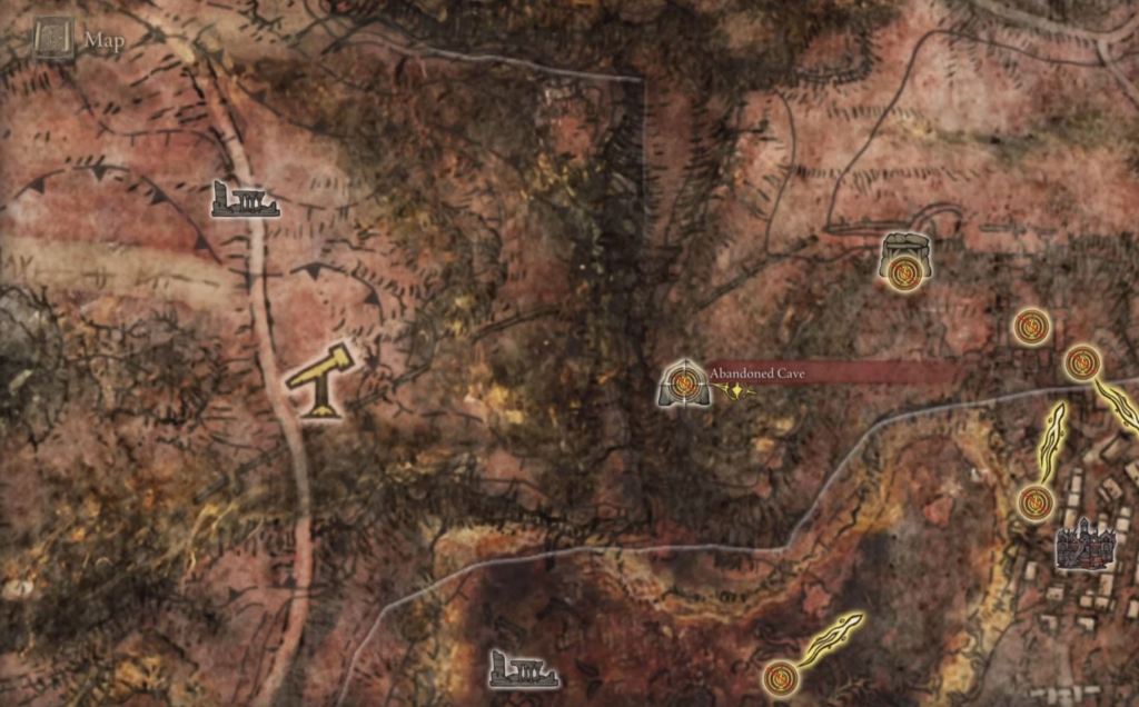 Elden Ring Gold Scarab location