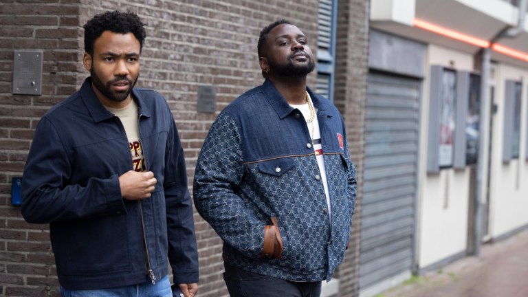 Earn Marks (Donald Glover) and Paper Boi (Brian Tyree Henry) in Atlanta season 3