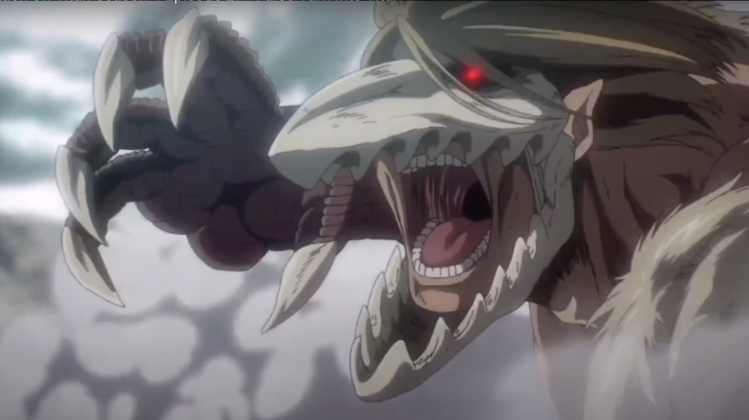 Eren Titan Roaring! - Attack on Titan - Shingeki No Kyojin