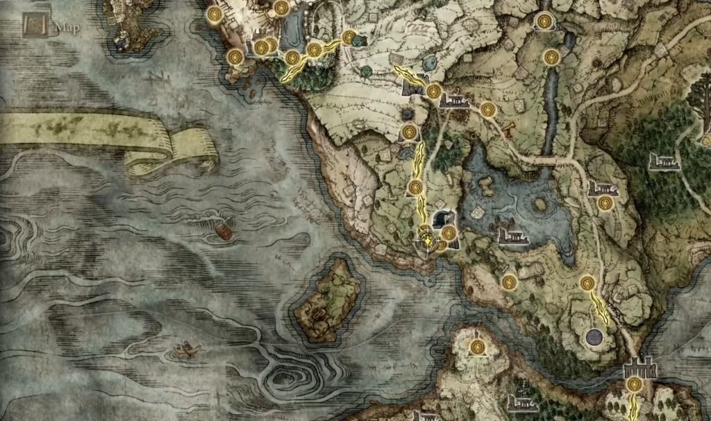 Banished Knight Oleg Spirit Ahses Location Elden Ring