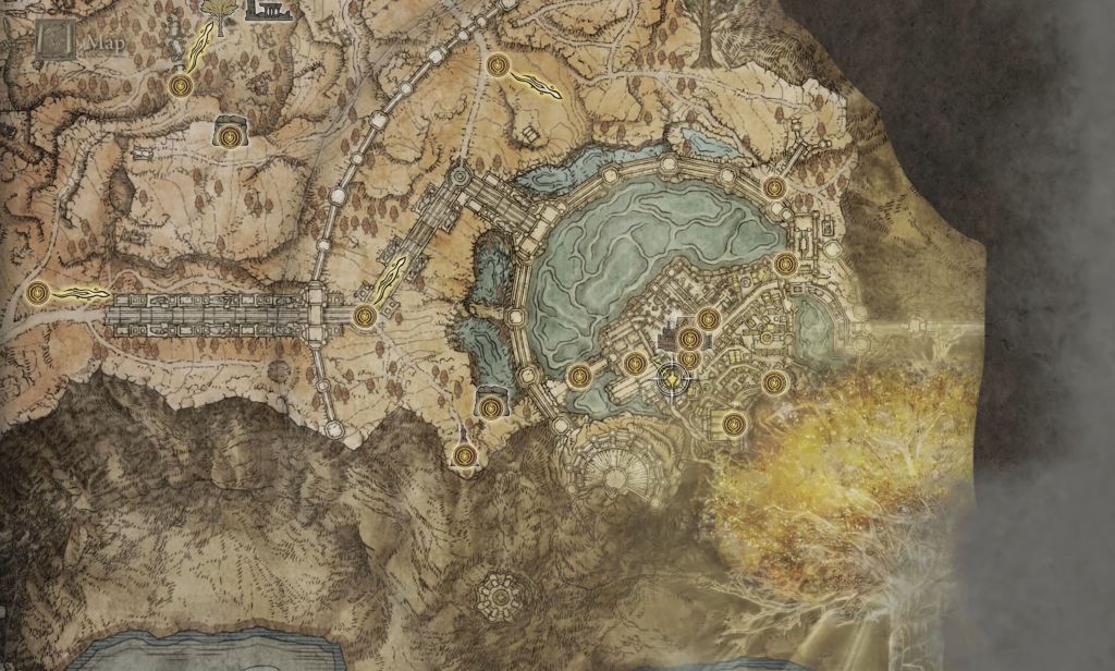 Coded Sword Elden Ring location map