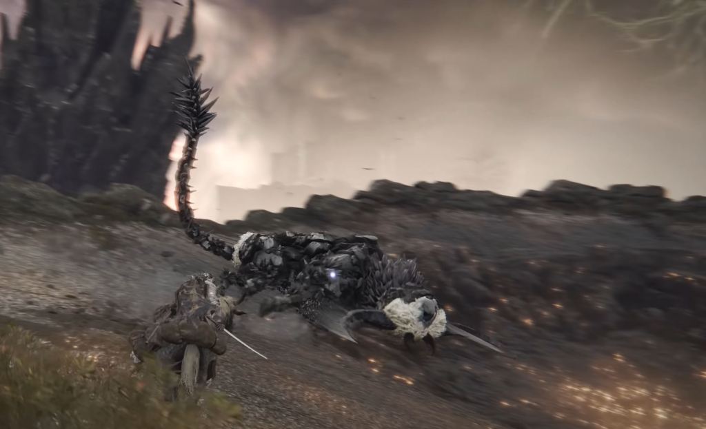 Full-Grown Fallingstar Beast boss Elden Ring