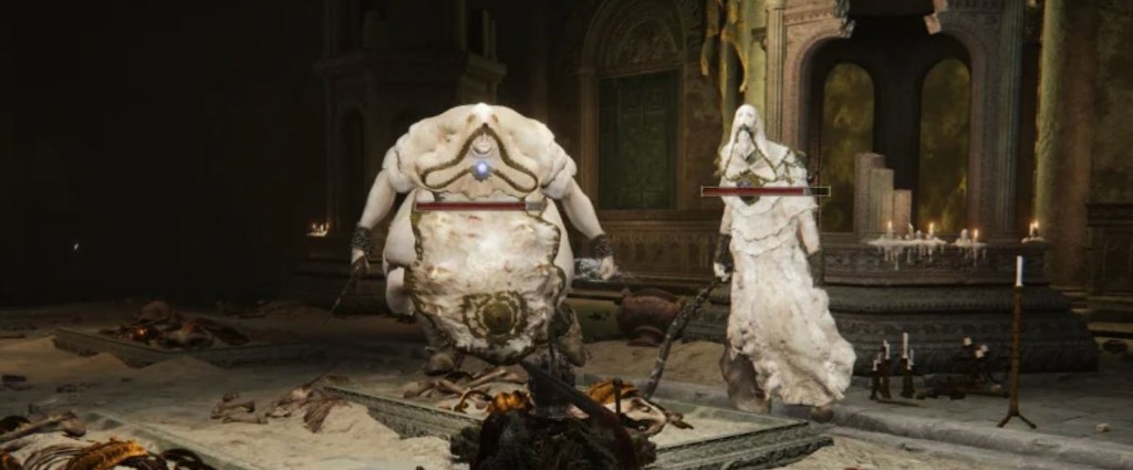 Godskin Duo Elden Ring boss fight